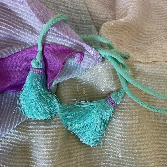 Rococo Sand Pax sequin tri color mini dress - Picture 9 of 16